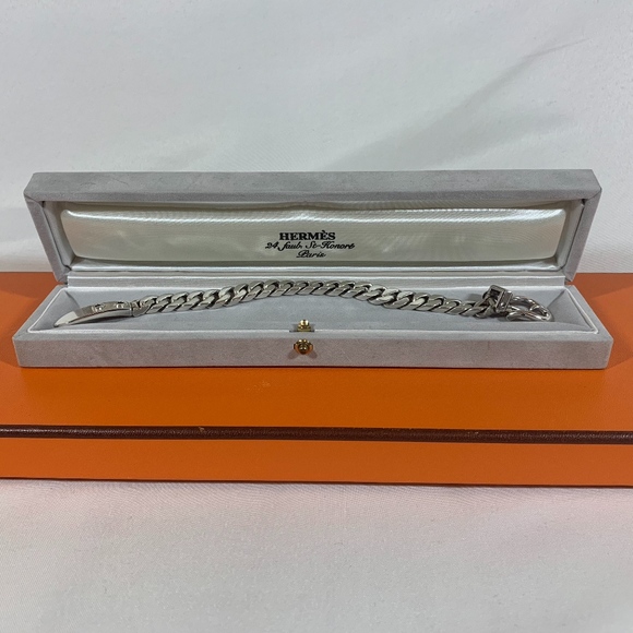 Hermes Jewelry - Hermes Sterling Silver Bracelet Hermes Jewelry - Hermes Sterling Silver Bracelet